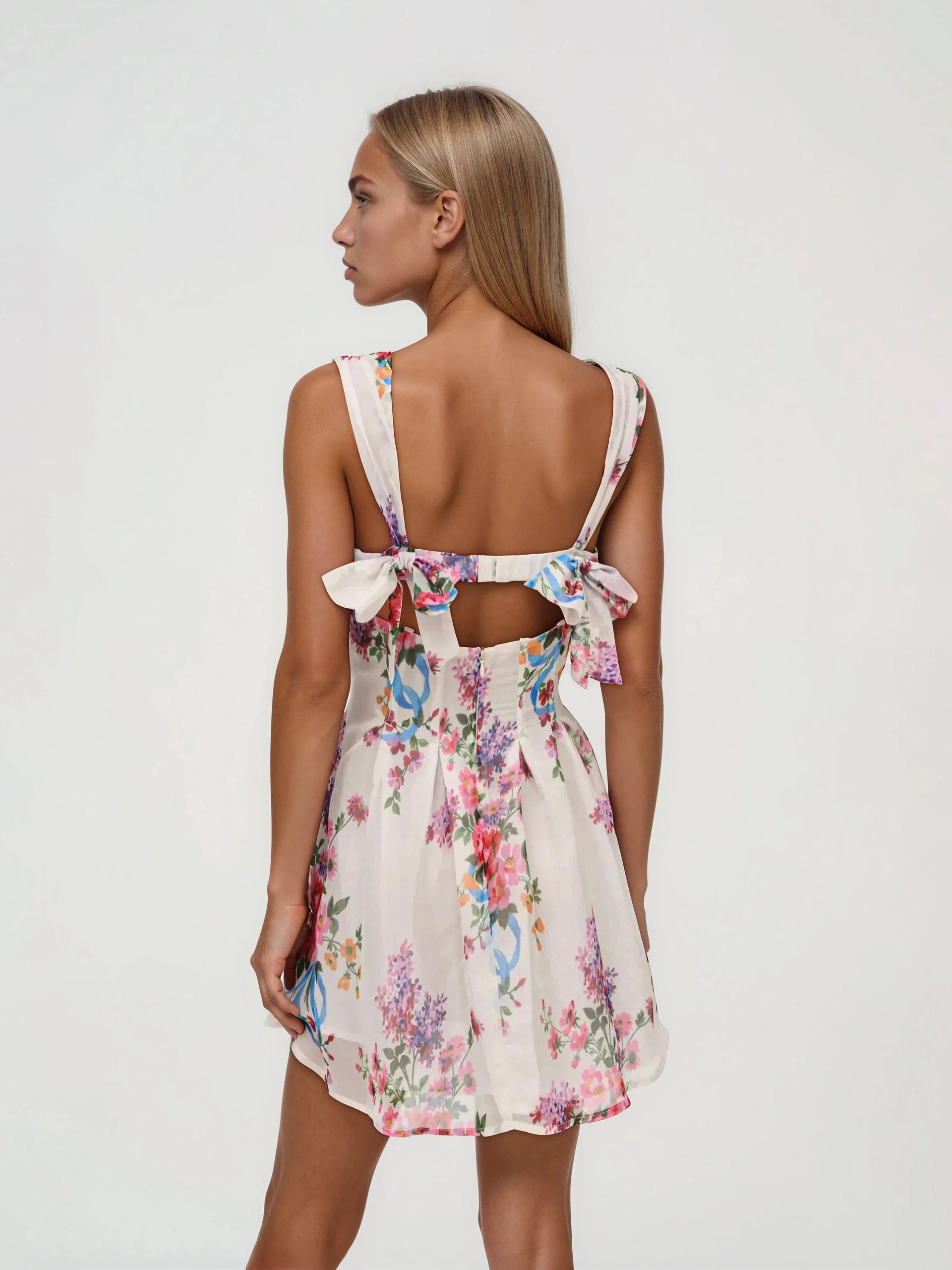 August Mini Dress – White (Final Sale)