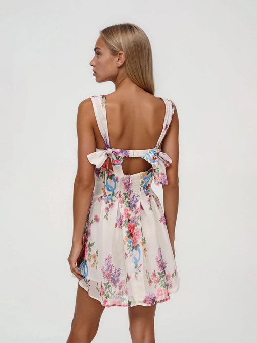 August Mini Dress – White (Final Sale)