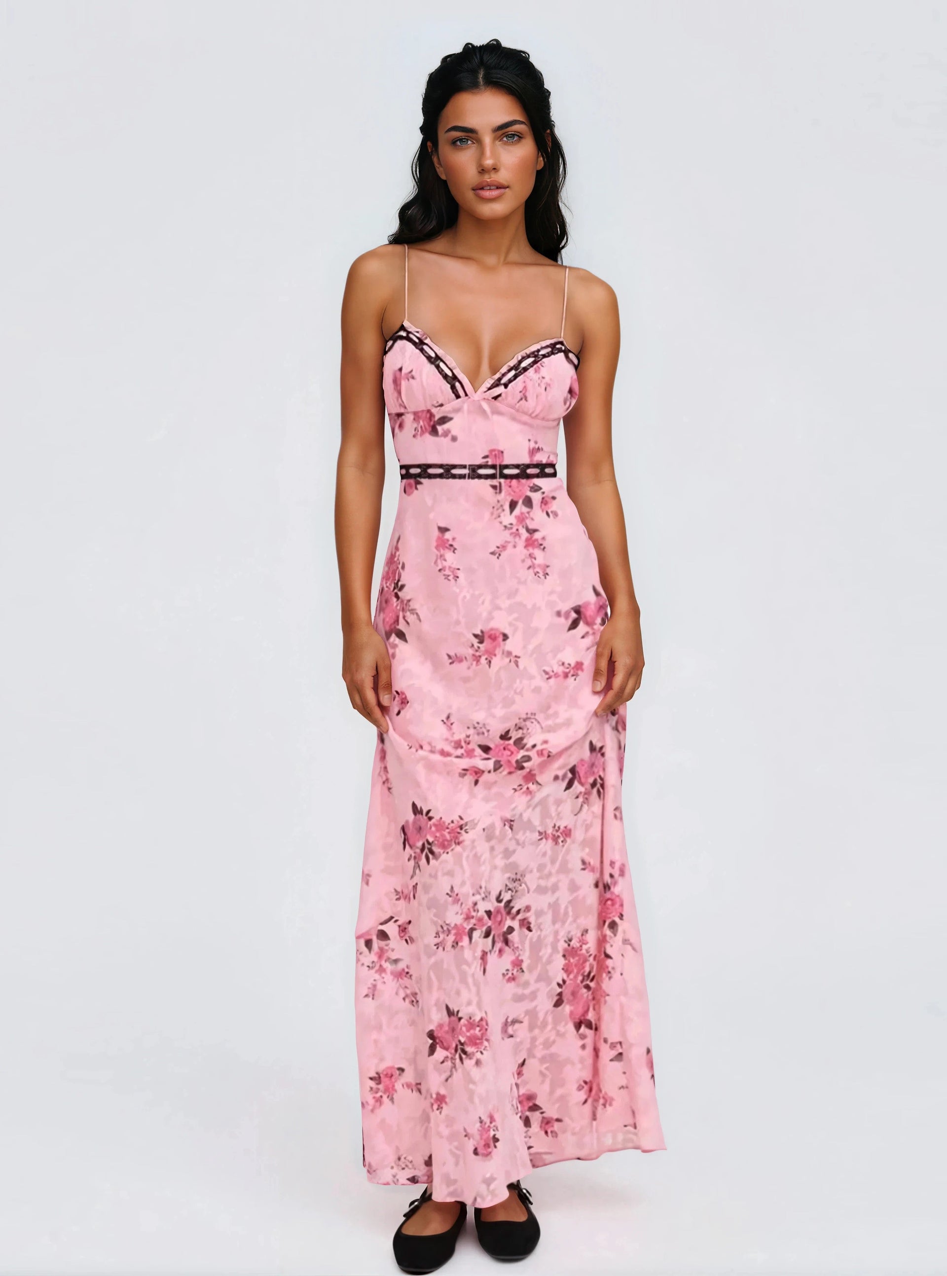 Guinevere Maxi Dress - Pink (Final Sale)
