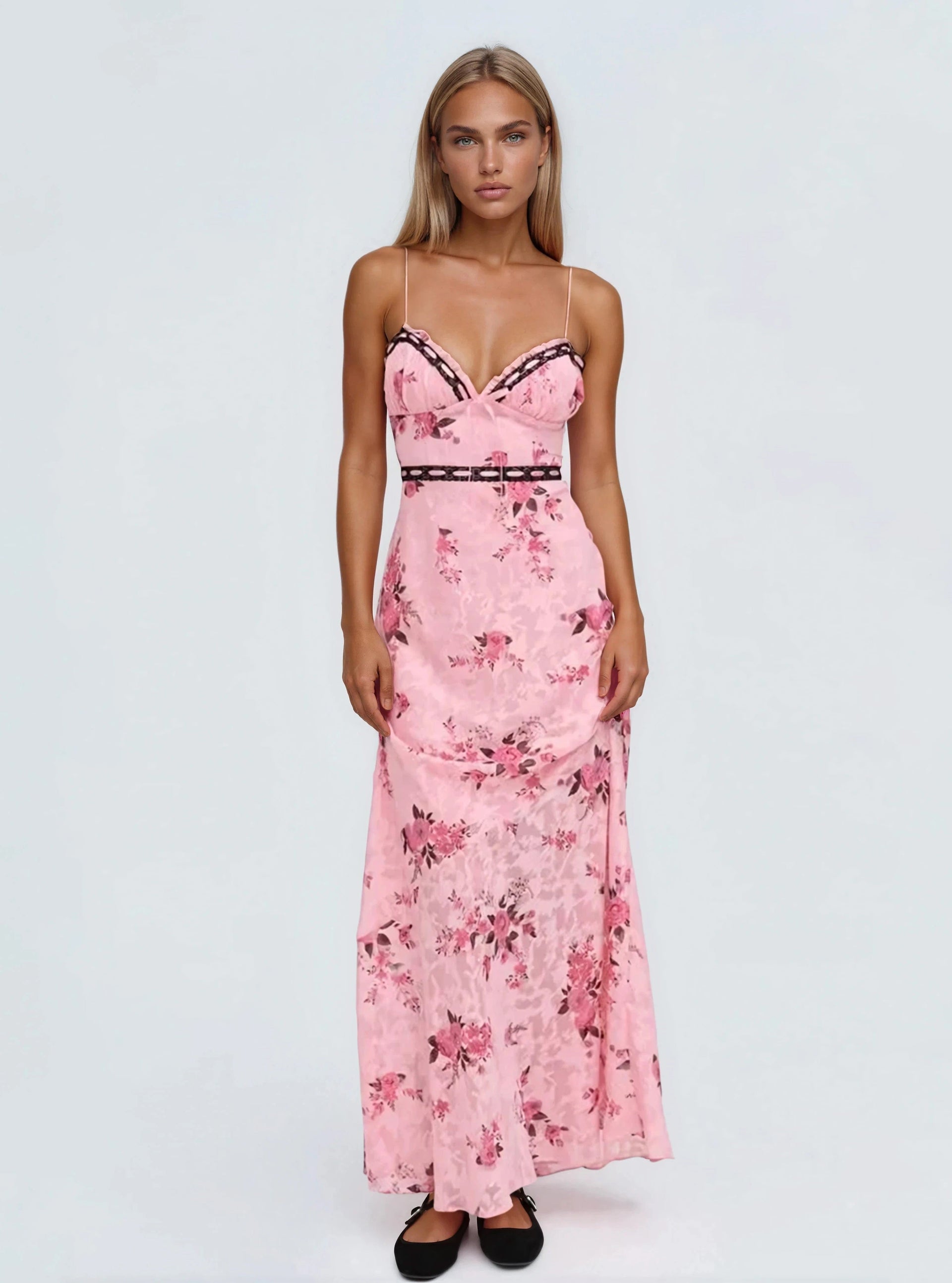 Guinevere Maxi Dress - Pink (Final Sale)