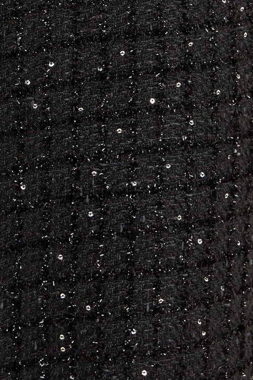 SPARK NOIR TWEED JUMPSUIT