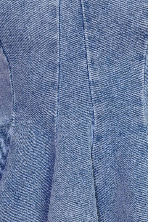 SANDY WALTZ LIGHT DENIM CAMI TOP