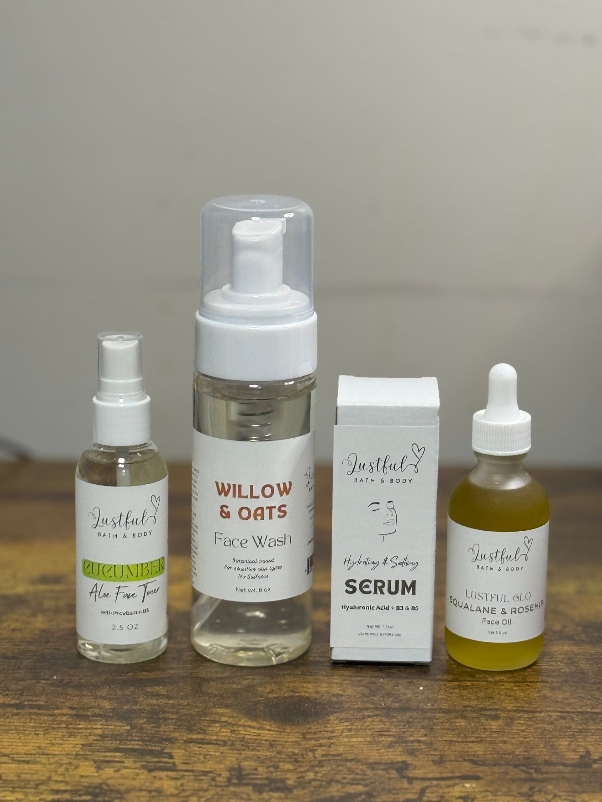 LUSTFUL GLO ULTIMATE FACE CARE KIT is