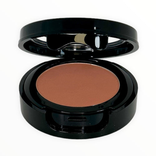 SYDONI GINGER POWDER BLUSH – Golden Red-Brown, Buildable, Blendable, Flattering on All Skin Tones .5g/1oz.