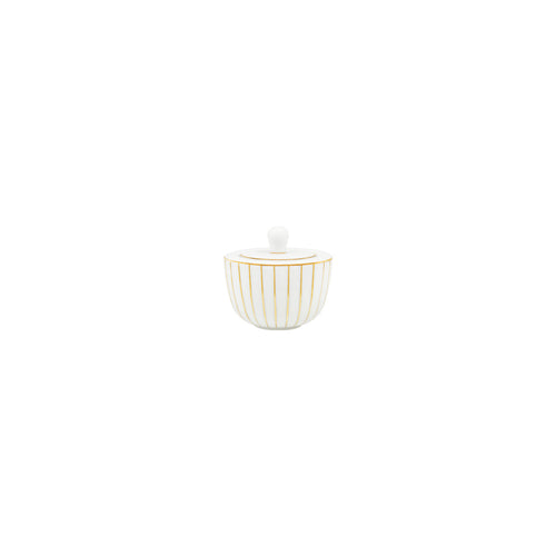 Golden Orbit Creamer + Sugar Bowl