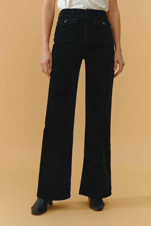80'S Baggy Corduroy Pants HJ103