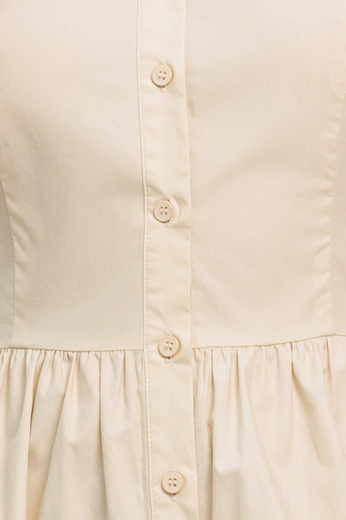 WORTH THE WAIT WOVEN MIDI DRESS