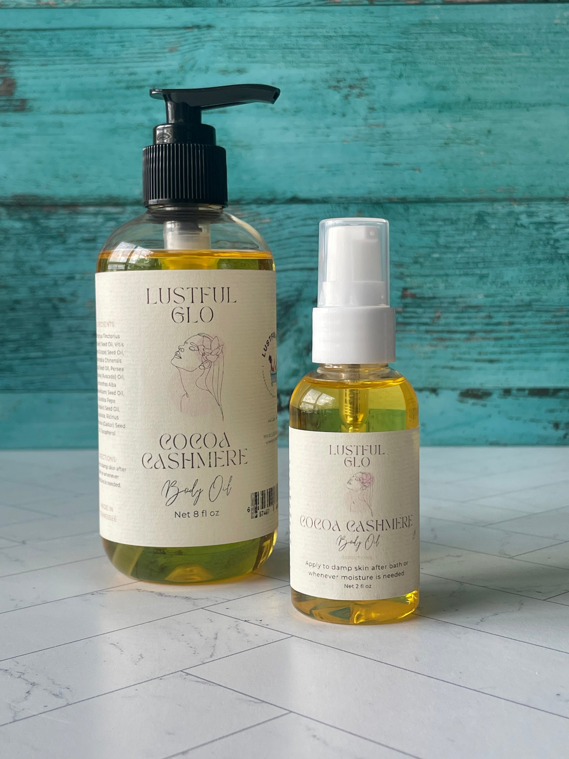 LUSTFUL GLO BODY OIL