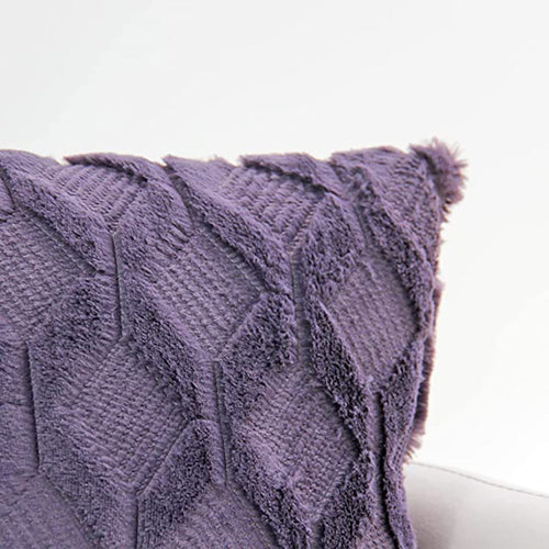 Diamond shaped Plush Throw Pillow (With Insert) size 18"x18"