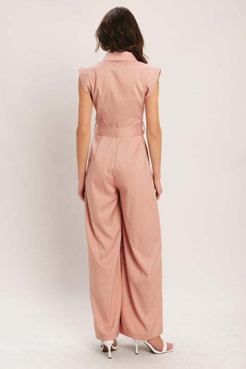 CITY ICON WOVEN JUMPSUIT