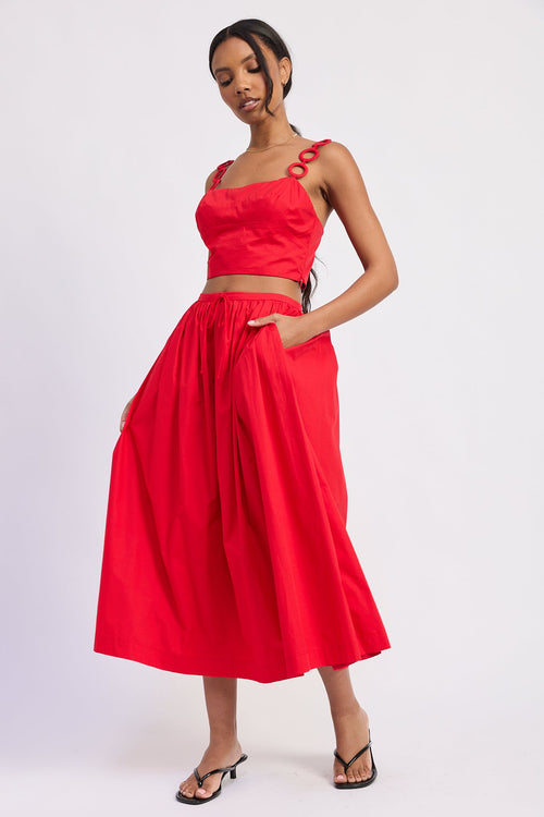 Poppy Crop Top