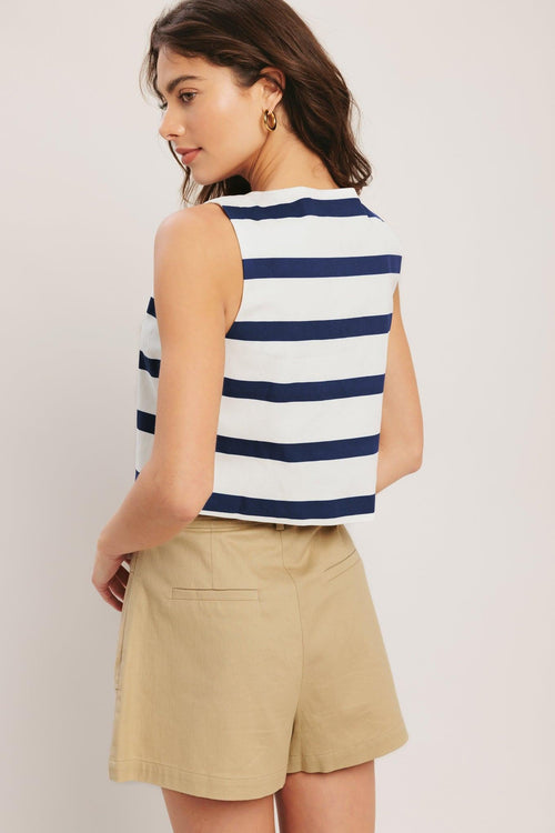 RIVIERA SAILOR WOVEN VEST