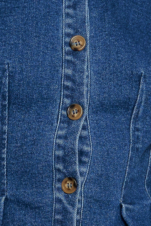 THE ONE YOU KEEP DENIM TOP