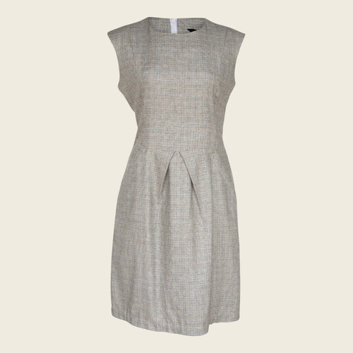 Italian Wool Boss Dress – Elegant Women’s Office Dress