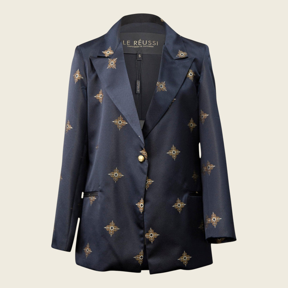 Standout Black and Gold Blazer