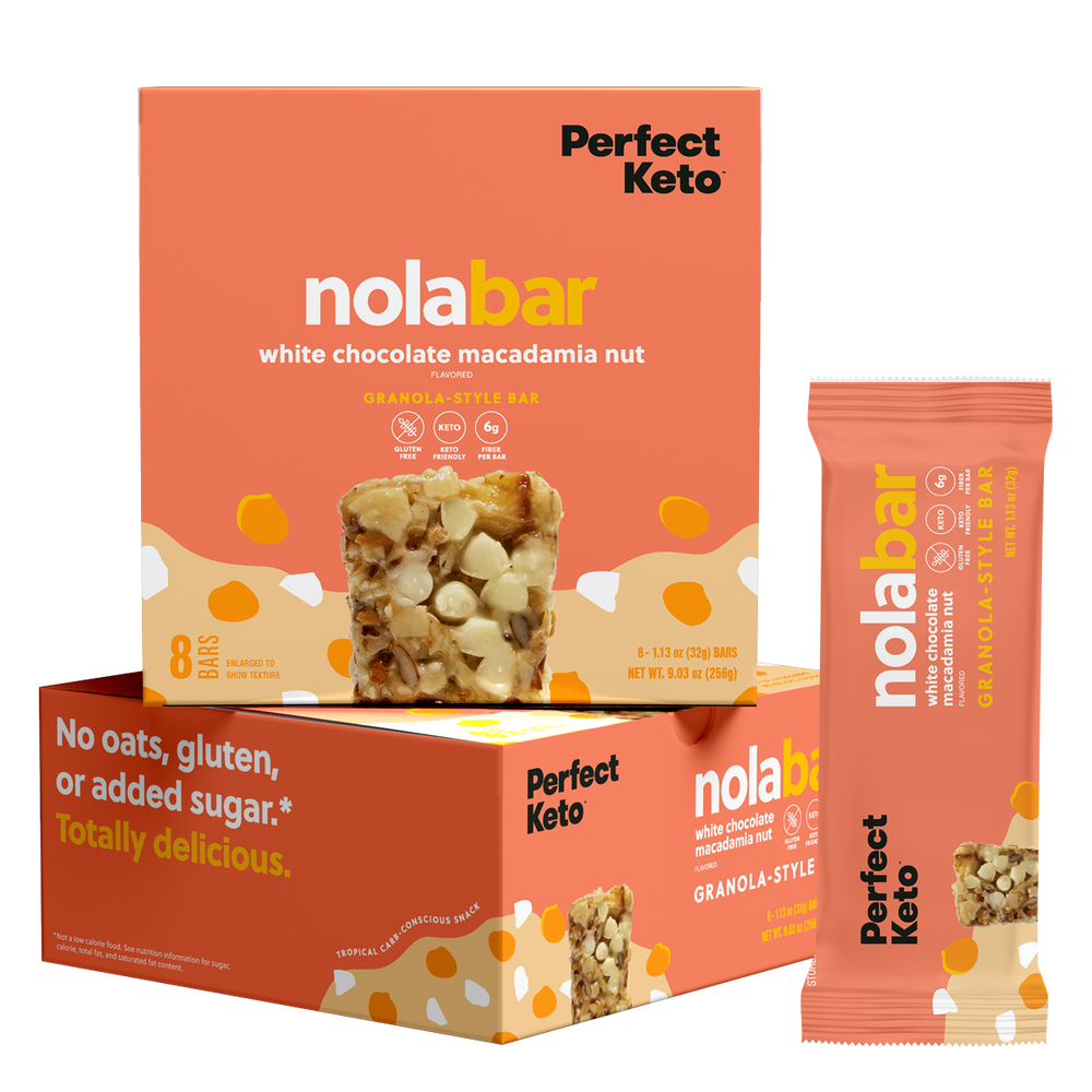 Perfect Keto Grain-free Keto Nola Bars