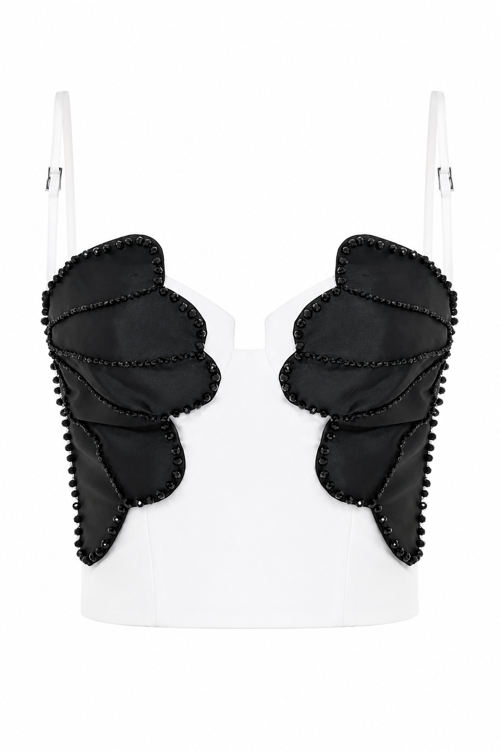 Taffeta Bloom Top - Off White (Final Sale)