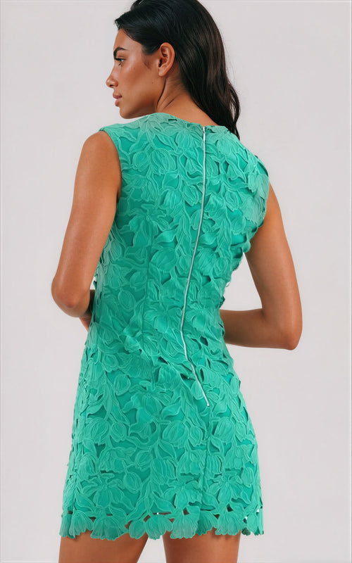 Eden Mini Dress – Green