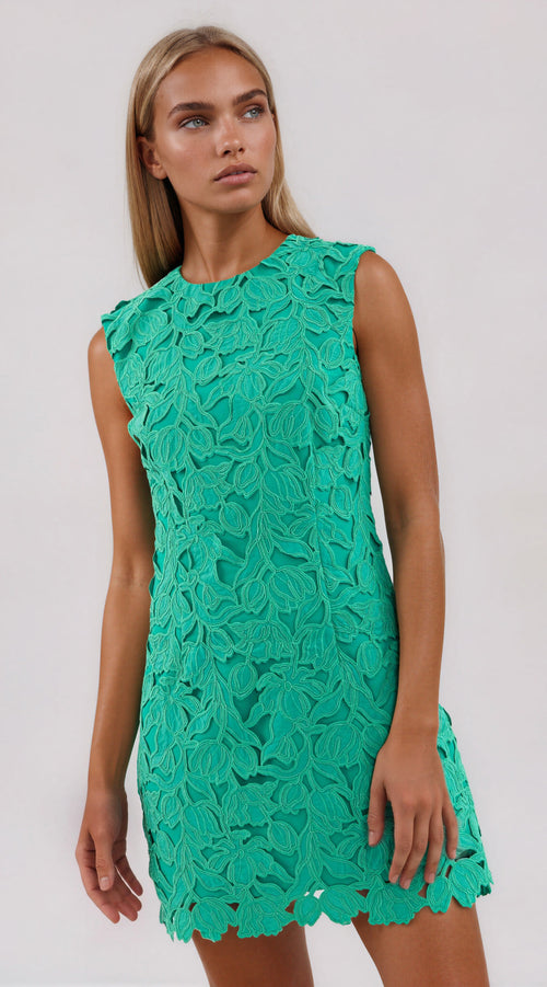 Eden Mini Dress – Green