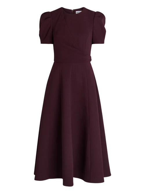 Syrah Midi Dress – Blackberry