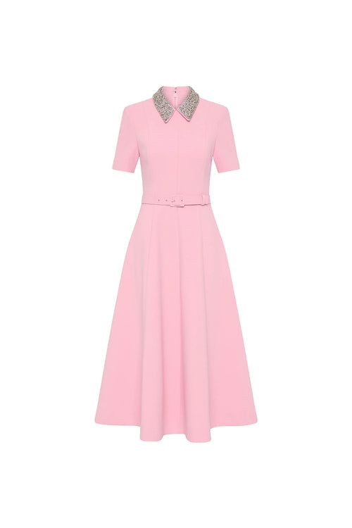 Xena S/S Midi – Pink