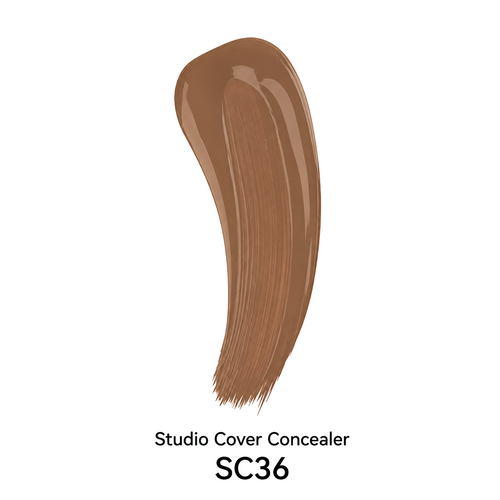 SYDONI STUDIO COVER SOFT MATTE LIQUID CONCEALER – Flawless Coverage, Seamless Finish 0.35 OZ.