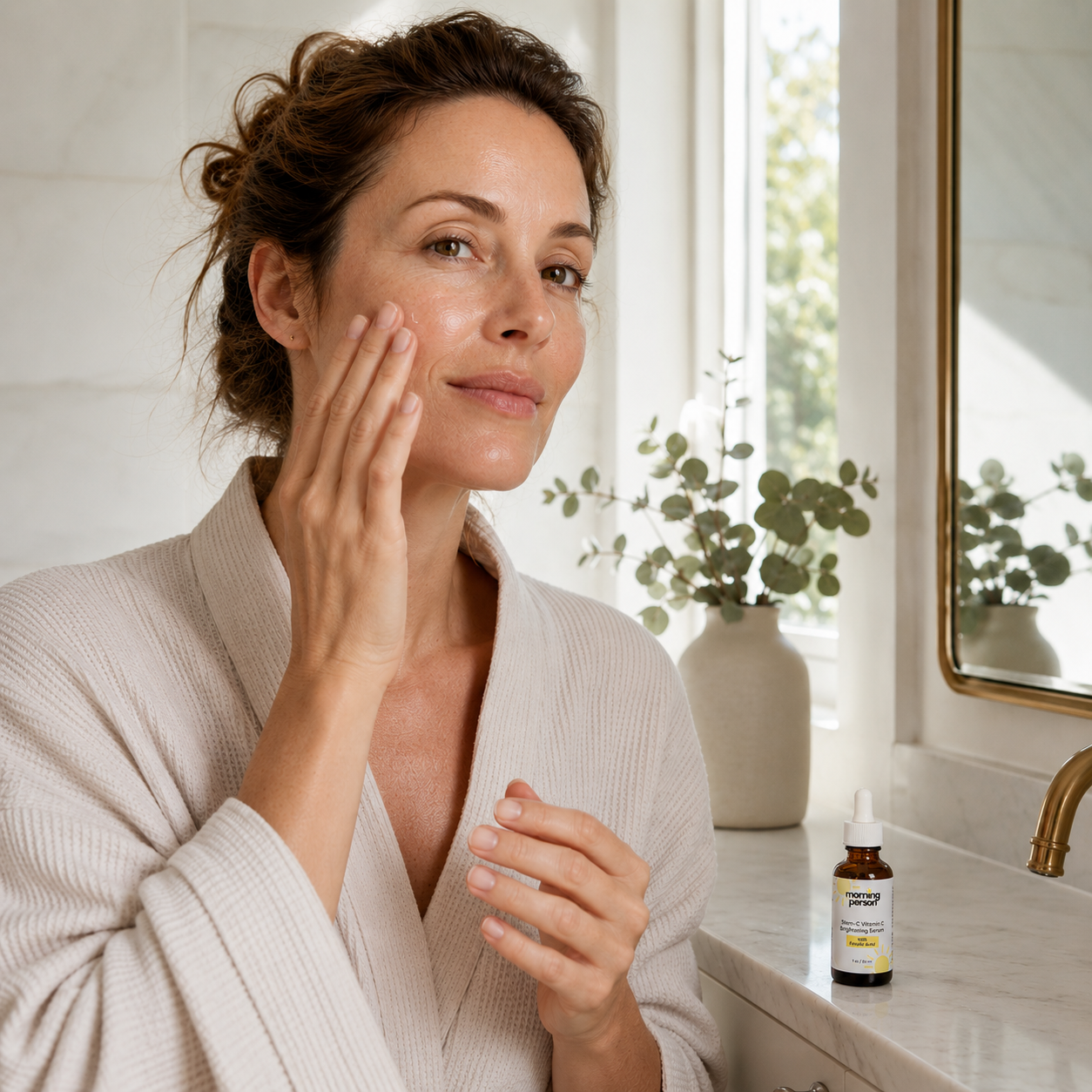 Morning Person Stem-C Vitamin C Brightening Serum with Ferulic Acid
