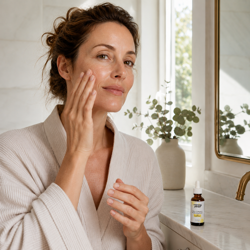 Morning Person Stem-C Vitamin C Brightening Serum with Ferulic Acid