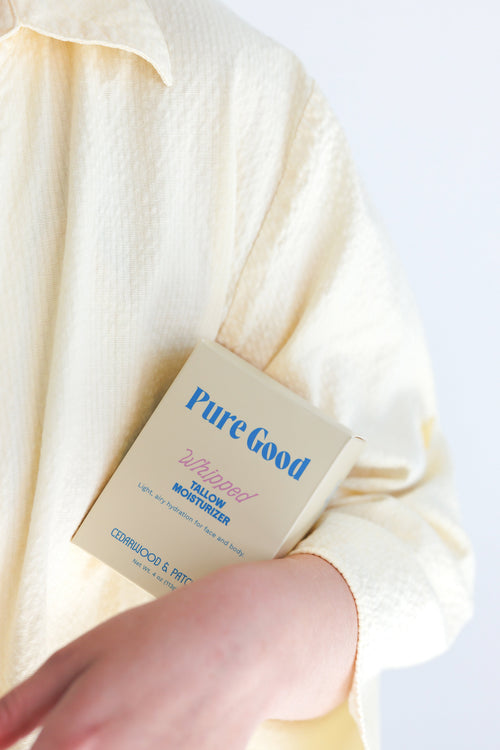 Cedarwood + Patchouli Whipped Tallow - Firming & Balancing