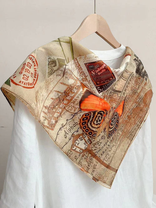 Airy Silk Cotton Everyday Scarf