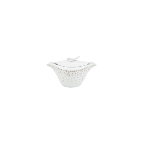 Silver Rain Creamer + Sugar Bowl