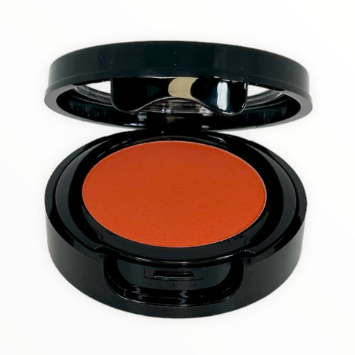 SYDONI SUNKIST POWDER BLUSH – Bright Red-Orange, Vibrant, Buildable, Flattering on All Skin Tones .5g/1oz.