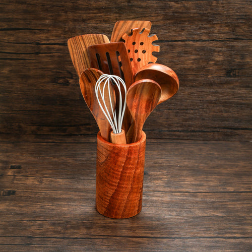 Acacia Wooden Spoon Set
