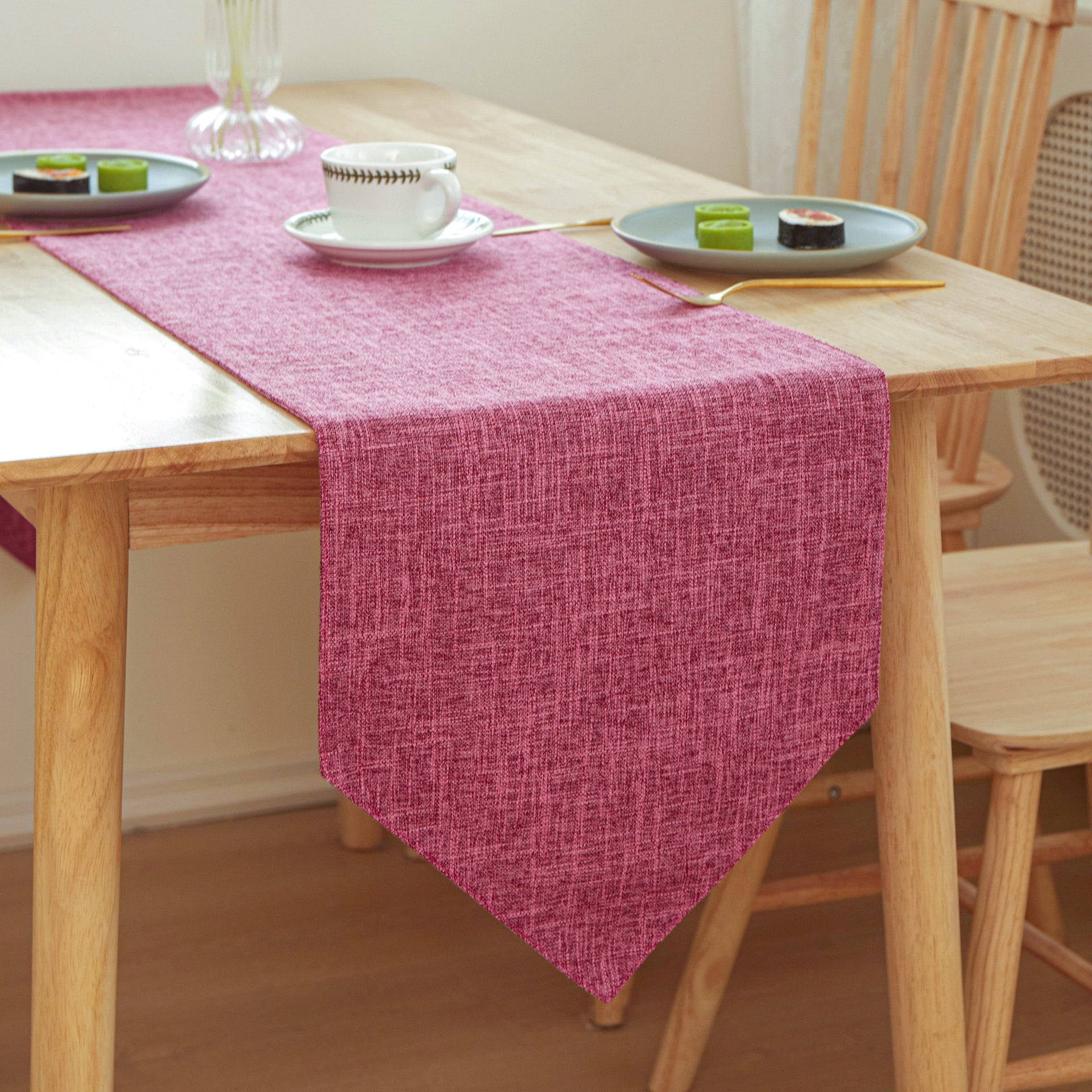 FANCY & STACY TRT Table Cloth Triangle Edges 12" W x 71" L