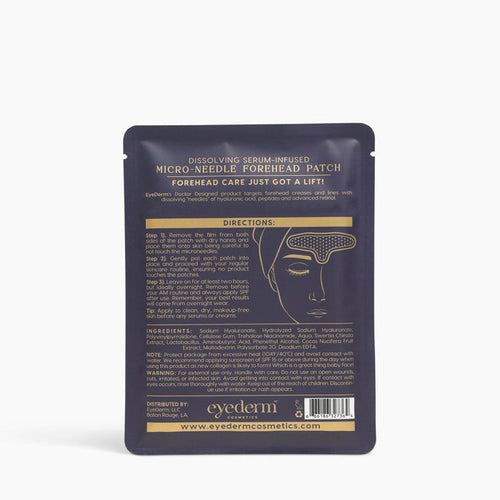 Microneedle Forehead Patches