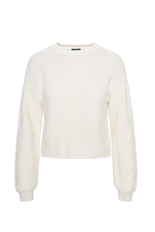 Heart Knitted Sweater