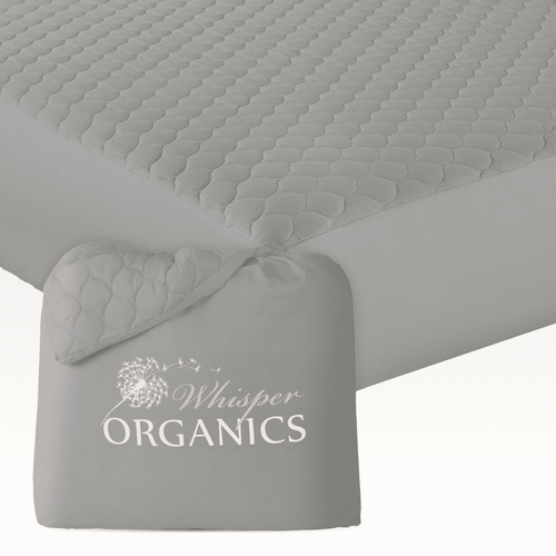 Organic Cotton Quilted Mattress Pad Protector