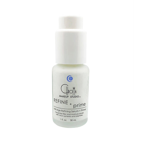 Chroma Makeup Studio's Refine + Prime Anti Aging Refining Serum + Primer