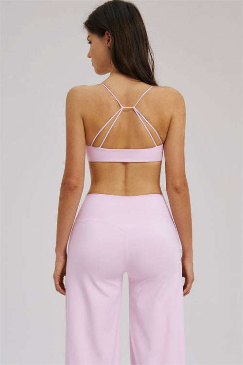 The Mosaic Sports Bra Straight Leg Pants 2-Piece Set