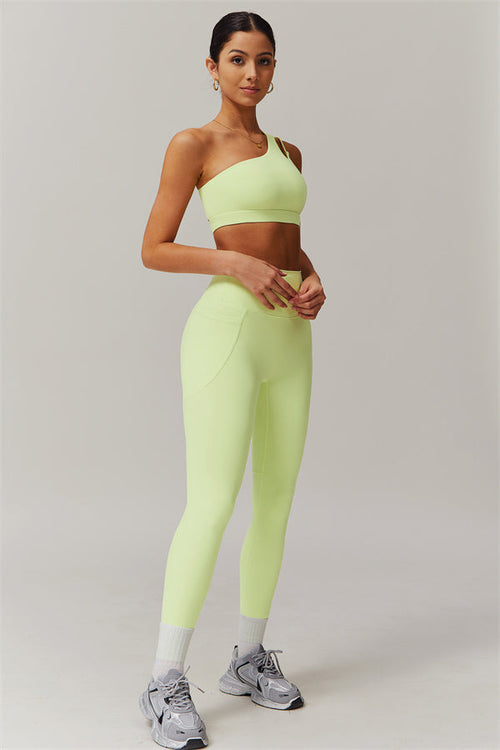 The Blissful Rose Sports Bra Leggings 2-Piece Set