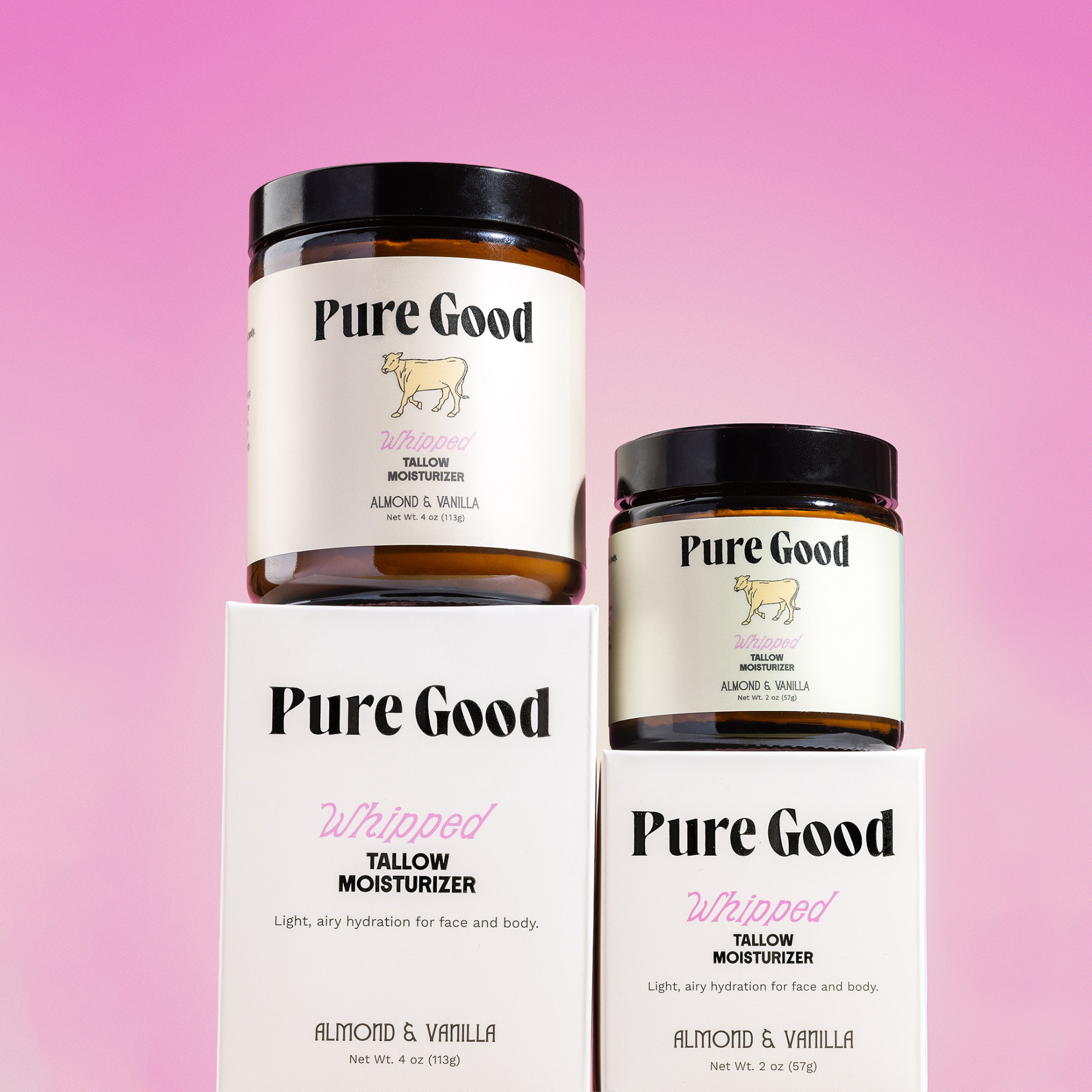 Almond + Vanilla Whipped Tallow