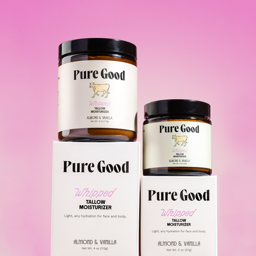 Almond + Vanilla Whipped Tallow