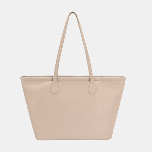 David Jones PU Leather Tote Bag