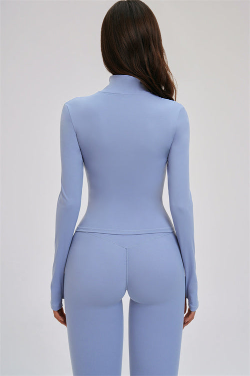 The Kinetic Zip Jacket Sports Bra Leggings 3-Piece Set
