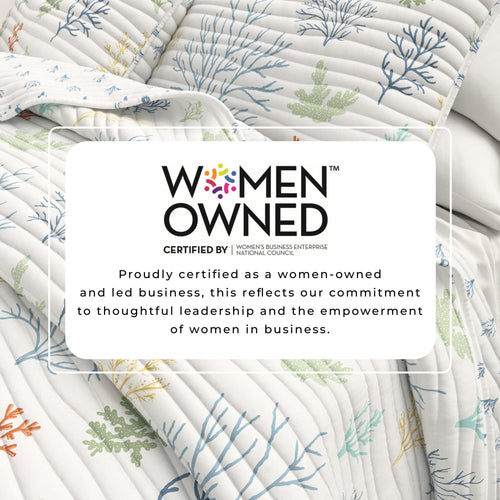 3-Piece Coastal Quilt - Maldives Collection
