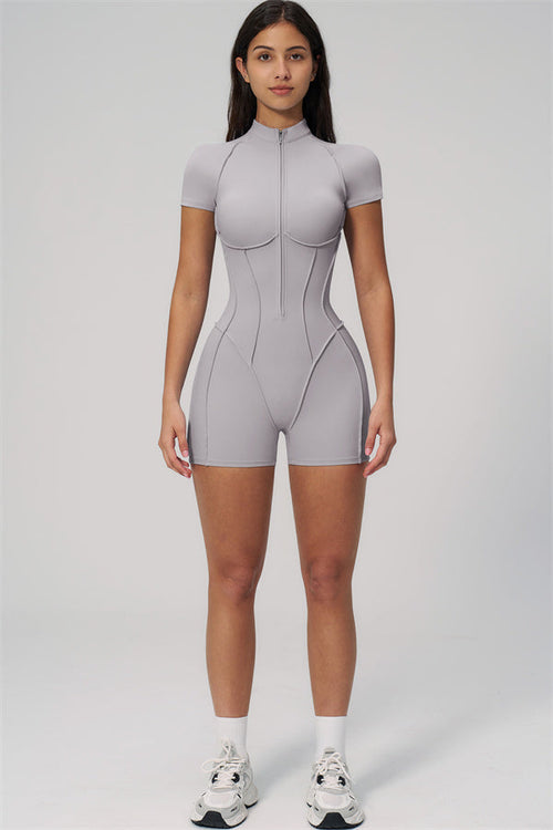 The Anew Zipper Romper