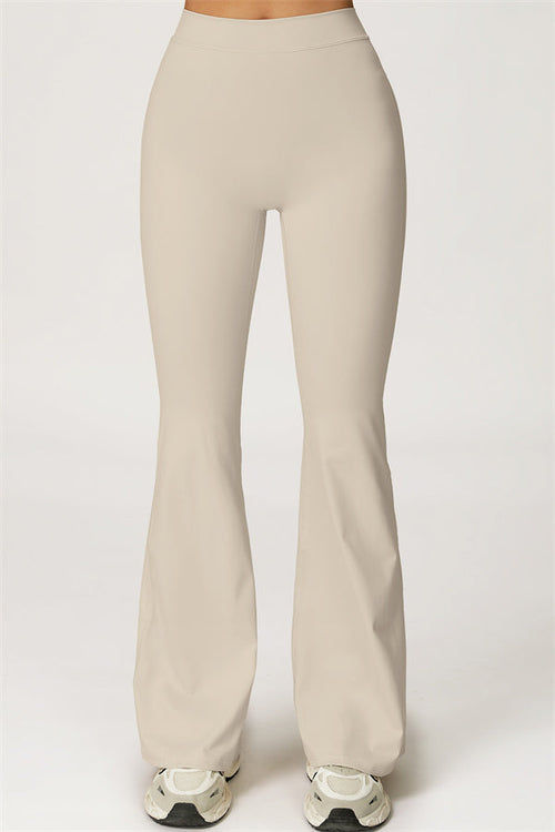 The Axis Crop Top Flared Leggings 2-Piece Set