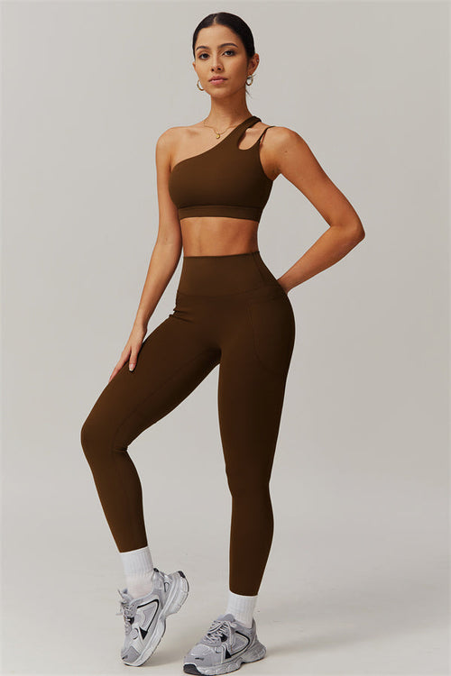 The Blissful Rose Sports Bra Leggings 2-Piece Set