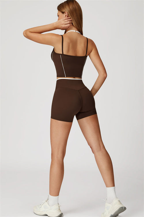 The Radiant Crop Top Shorts 2-Piece Set