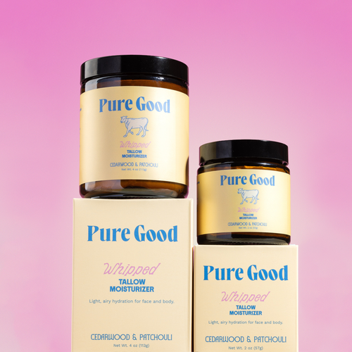 Cedarwood + Patchouli Whipped Tallow - Firming & Balancing